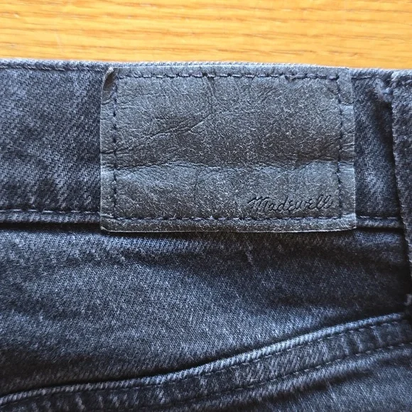 Madewell, The Perfect Vintage Wide-Leg Jean, Black, EUC, Women's 26 - Picture 12 of 16